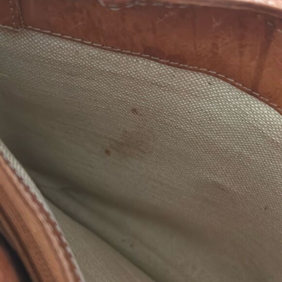 Vintage Fossil Brown Leather Purse - Picture 10 of 10